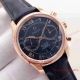 2017 Swiss Copy Omega De Ville Chronograph Mens Watch Rose Gold leather 42mm (2)_th.jpg